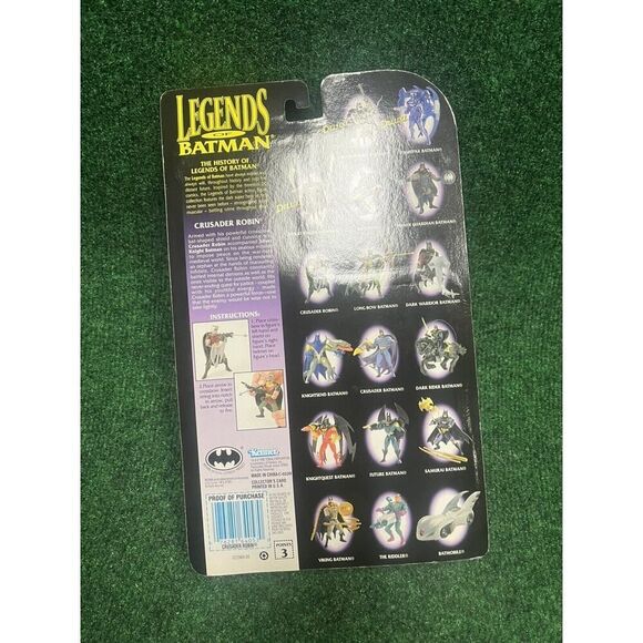 Legends Of Batman Crusader Robin Action Figure DC New Kenner Teen Titans - Picture 2 of 2